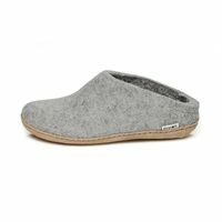 Glerups Slipper B - Lage Slof Met Leren Zool