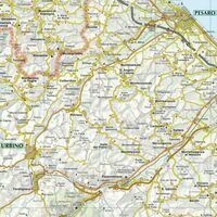Global Map Wegenkaart Provincie Rieti