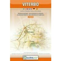 Global Map Wegenkaart Provincie Viterbo