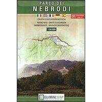 Global Map Wandelkaart Parco Dei Nebrodi (Sicilië)
