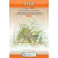 Global Map Wegenkaart Provincie Pisa
