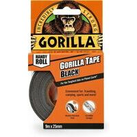 Gorilla Gorilla Tape 25mm X 9m Zwart