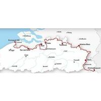 Grote Routepaden Fietsgids Grensroute - Drielandenpunt - Noordzee
