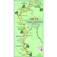 Grote Routepaden Wandelgids GR15 Sentiers De L'Ardenne