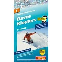 Kummerly En Frey Wintersportkaart 1 Davos Klosters