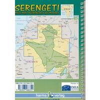 Harms Maps Wegenatlas Serengeti Safari Handbook
