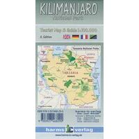 Harms Maps Toeristische Wandelkaart Kilimanjaro