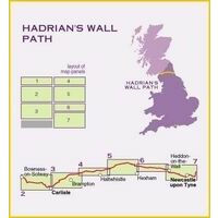 Harvey Maps Wandelkaart XT40 Hadrian's Wall Path
