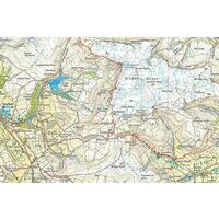 Harvey Maps Wandelkaart Ultramap XT40 Lake District West