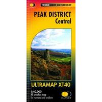 Harvey Maps Wandelkaart Ultramap XT40 Peak District Central
