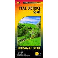 Harvey Maps Wandelkaart Ultramap XT40 Peak District Zuid