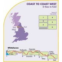 Harvey Maps Wandelkaart XT40 Coast To Coast West