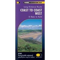 Harvey Maps Wandelkaart XT40 Coast To Coast West