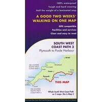Harvey Maps Wandelkaart XT40 South West Coast Path Deel 3