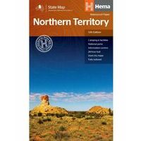 HEMA Maps Wegenkaart Northern Territory State 1:1,800.000