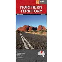 HEMA Wegenkaart Northern Territory State Handy