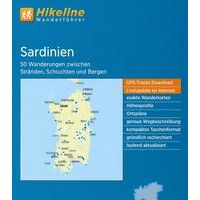 Hikeline Wandelatlas Sardinië - Sardinien