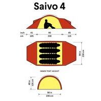 Hilleberg Saivo 4 Red