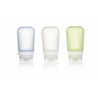 Humangear Go Toob+ 3 Pack 74 Ml Clear Green Blue