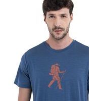 Icebreaker M Merino 150 Tech-lite T-shirt 'trail Hiker'