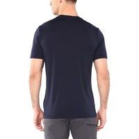 Icebreaker Mens Tech Lite Ss Crewe Glacial Lines