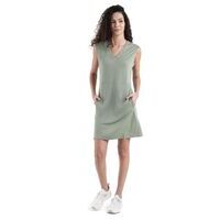 Icebreaker W Merino 200 Granary Sleeveless V Neck Dress