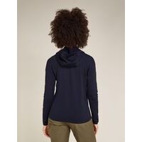 Icebreaker W Merino 360 Realfleece Elemental LS Z Hood