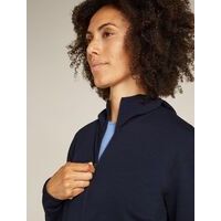 Icebreaker W Merino 360 Realfleece Elemental LS Z Hood