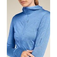 Icebreaker W Merino Realfleece Descender LS Zip Hoodie