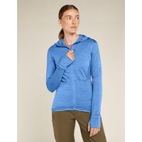 Icebreaker W Merino Realfleece Descender LS Zip Hoodie