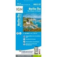 IGN 0822OT Belle-Ile Ile D'Houat Et