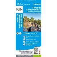 IGN 2417OT Foret De Fontainebleau