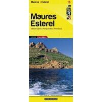 IGN Topografische Wandelkaart 15 Maures-Esterel 1:60.000