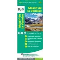 IGN Fietskaart  03 Massif De La Vanoise