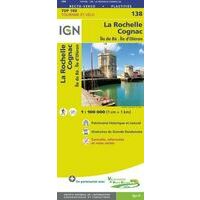 IGN Fietskaart 138 La Rochelle - Saintes