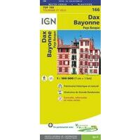 IGN Fietskaart 166 Dax - Bayonne