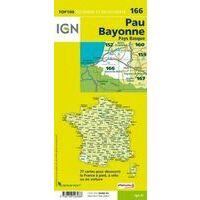 IGN Fietskaart 166 Dax - Bayonne