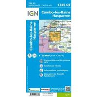 IGN Wandelkaart 1345ot Cambo-les-Bains