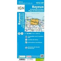 IGN Wandelkaart 1512ot Bayeux