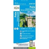 IGN Wandelkaart 2147et Foix