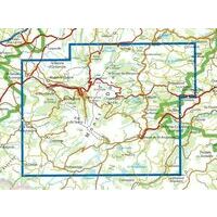 IGN Wandelkaart 2432et Massif Du Sancy
