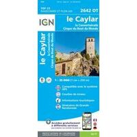 IGN Wandelkaart 2642ot Caylar