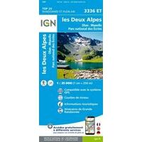 IGN Wandelkaart 3336et Les Deux Alpes - Olan 