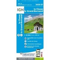 IGN Wandelkaart 3430et La Clusaz - Grand-Bornand