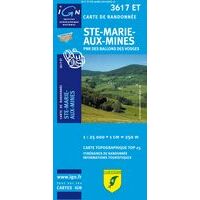 IGN Wandelkaart 3617et Ste-Marie-aux-Mines