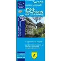 IGN Wandelkaart 3617ot St-Dié-des-Vosges