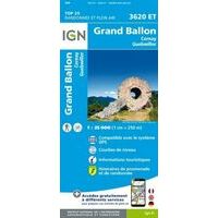 IGN Wandelkaart 3620et Grand Ballon