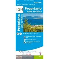 IGN Wandelkaart 4154ot Propiano - Golfe de Valinco