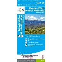 IGN Wandelkaart 4251ot Monte d'Oro Monte Rotondo