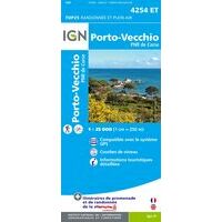 IGN Wandelkaart 4254et Porto-Vecchio